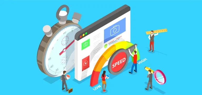 Web sayfası hızını gösteren gösterge